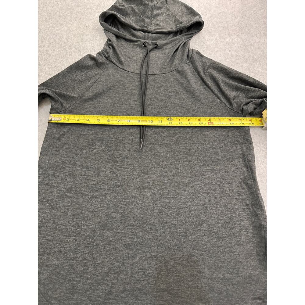 Athleta Grey Uptempo Hoodie Sweatshirt - Size Medium - Picture 6 of 10